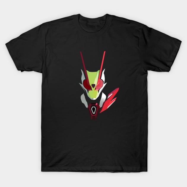 Kamen Rider Zero Two Head T-Shirt by Pakyu Pashion